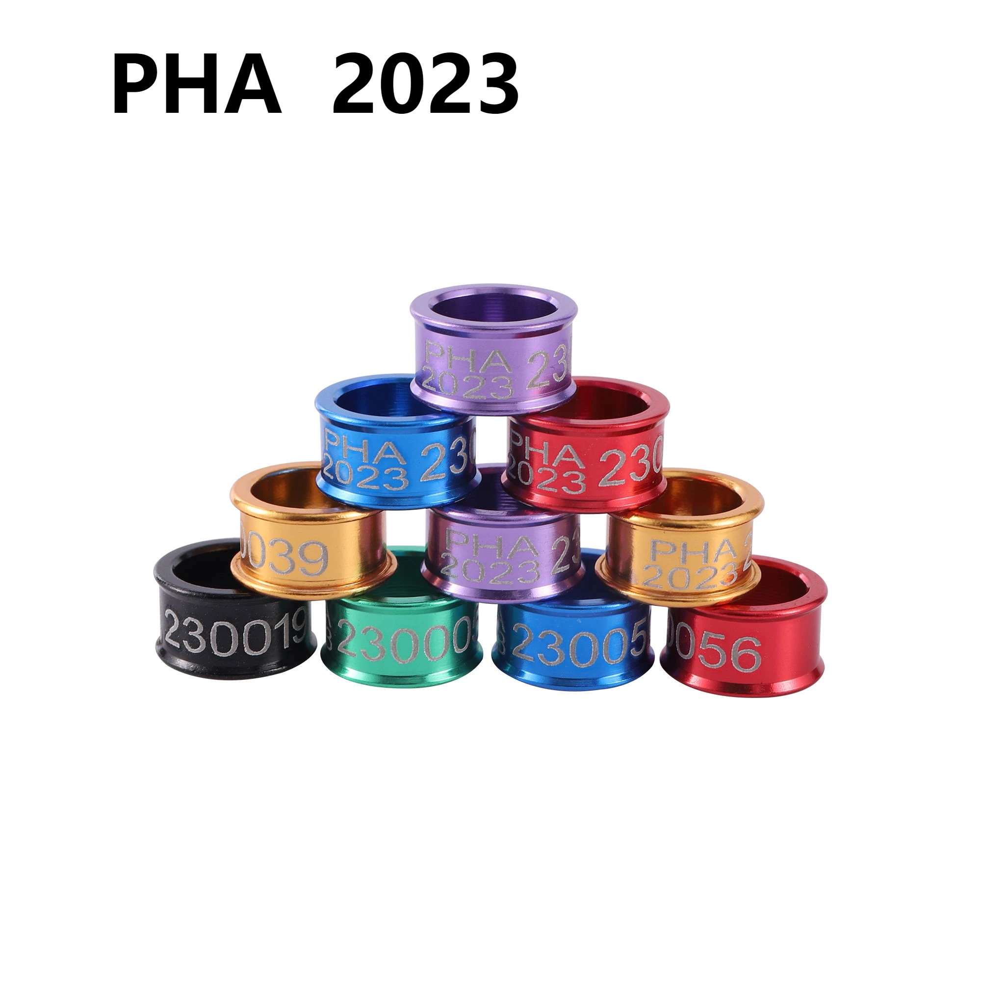 PHA 2023, несколько цветов, внутренний диаметр, 8 мм, обжимное кольцо с номером, нумерация птиц, принадлежности для летающих птиц
PHA 2023, несколько цветов, внутренний диаметр, 8 мм, обжимное кольцо с номером, нумерация птиц, принадлежности для летающих птиц