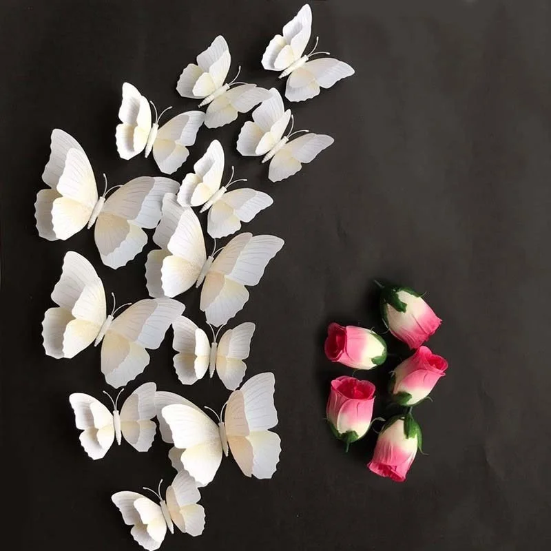 Creative Butterfly Stickers 1Pcs Decoration Vintage DIY 3D Waterproof Self Adhesive Ornaments Simulation Artificial Painting
Creative Butterfly Stickers 1Pcs Decoration Vintage DIY 3D Waterproof Self Adhesive Ornaments Simulation Artificial Painting