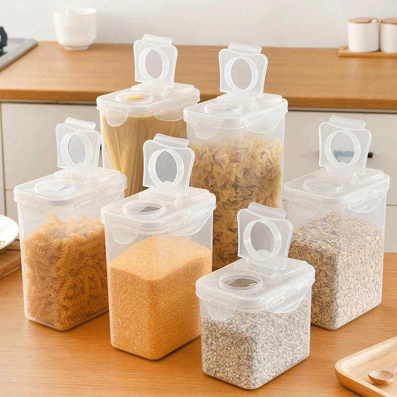 Korea Grain Storage Box Miscellaneous Grain Storage Jar Kitchen Sealed Jar Moisture-proof Grain Dry Goods Beans Storage Jar
Korea Grain Storage Box Miscellaneous Grain Storage Jar Kitchen Sealed Jar Moisture-proof Grain Dry Goods Beans Storage Jar