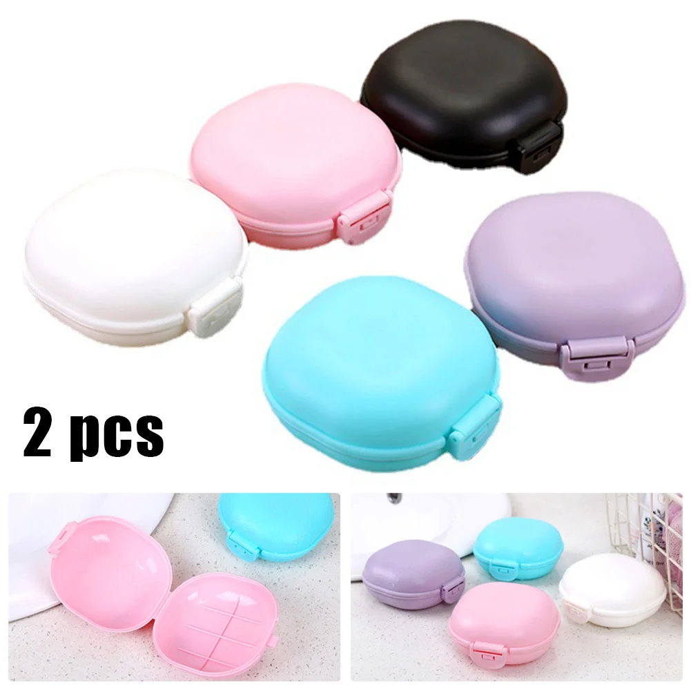 2PCS Covered Soap Box Travel Soap Box Creative Soap Box Storage Container Multi-color Portable Sealed For Camping Hiking Shower
2PCS Covered Soap Box Travel Soap Box Creative Soap Box Storage Container Multi-color Portable Sealed For Camping Hiking Shower