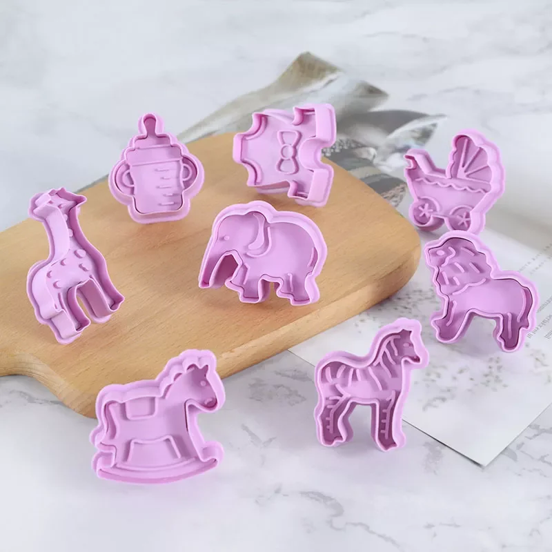 2022NEW Safari 3D Animal Cookie Cutter Biscuit Cake Molds Stamp Fondant Baking Mould Kids Birthday Party Baby Shower Supplies
2022NEW Safari 3D Animal Cookie Cutter Biscuit Cake Molds Stamp Fondant Baking Mould Kids Birthday Party Baby Shower Supplies