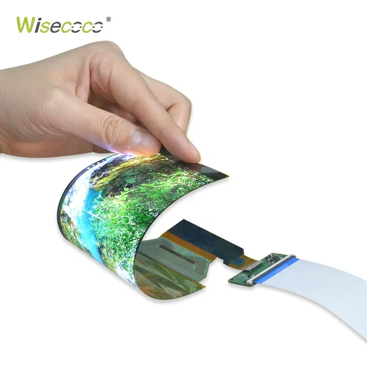 Paper-thin flexible amoled display 1920x1080 6 inch curved screen 360 degree Foldable Rollable wearable devices panel
Paper-thin flexible amoled display 1920x1080 6 inch curved screen 360 degree Foldable Rollable wearable devices panel