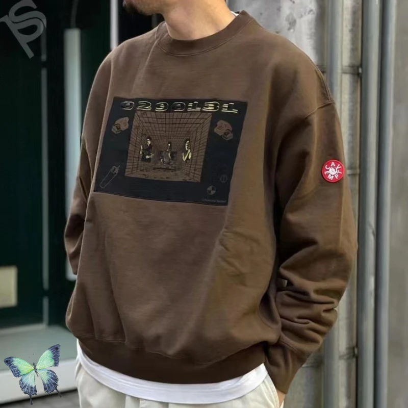 Толстовка CAV EMPT с вышивкой для мужчин и женщин, повседневный Коричневый Пуловер, свитшоты
Толстовка CAV EMPT с вышивкой для мужчин и женщин, повседневный Коричневый Пуловер, свитшоты
