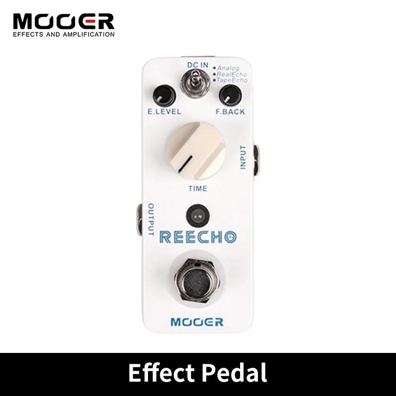 Mooer Reecho Micro Digital задержка, педаль эффектов 3 режима задержки (аналоговый/реальный эхо/эхо ленты) для электрогитары True Bypass
Mooer Reecho Micro Digital задержка, педаль эффектов 3 режима задержки (аналоговый/реальный эхо/эхо ленты) для электрогитары True Bypass