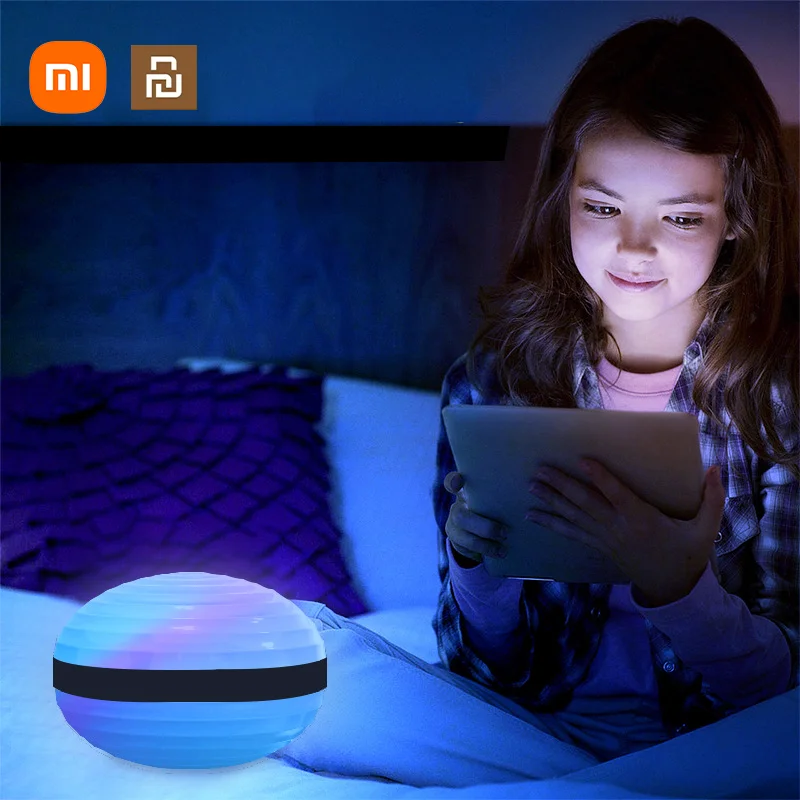 Сенсорный светодиодный ночник Xiaomi Youpin, маленький светильник с Bluetooth, музыка, настроение, атмосферное освещение, гостиная, спальня, настольный прикроватный RGB светильник для дома
Сенсорный светодиодный ночник Xiaomi Youpin, маленький светильник с Bluetooth, музыка, настроение, атмосферное освещение, гостиная, спальня, настольный прикроватный RGB светильник для дома