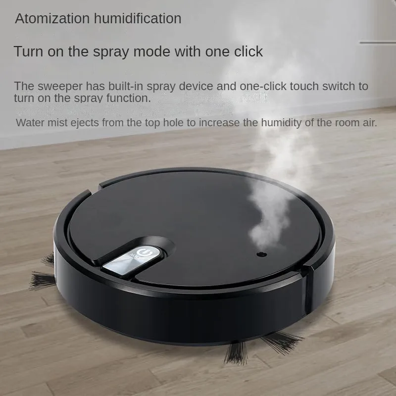 Sweeping Robot Touch Switch Four In One Spray Humidification Lazy Vacuum Cleaner UV Lamp Mopping Machine
Sweeping Robot Touch Switch Four In One Spray Humidification Lazy Vacuum Cleaner UV Lamp Mopping Machine