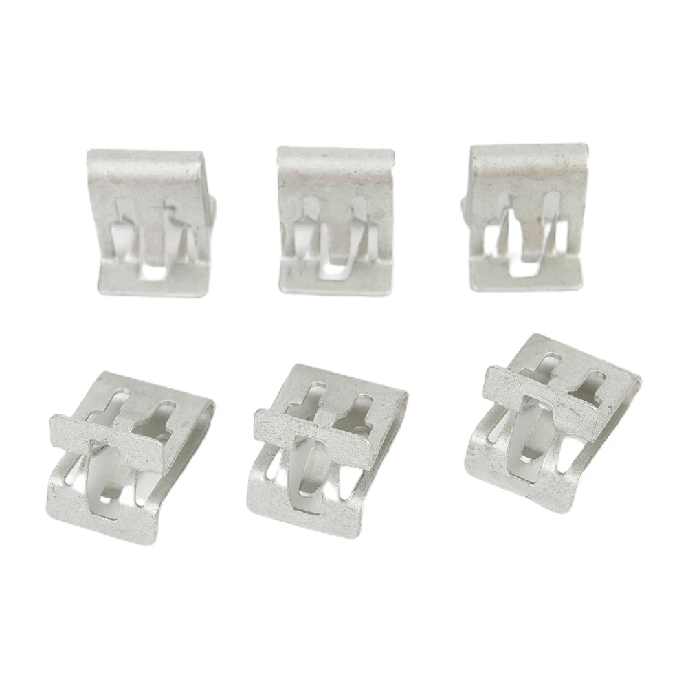 Dash Dashboard Trim Clip, 10pcs Silver Tone Metal Fastener Retainer, Suitable for Car Use, Replace Worn out Clips
Dash Dashboard Trim Clip, 10pcs Silver Tone Metal Fastener Retainer, Suitable for Car Use, Replace Worn out Clips