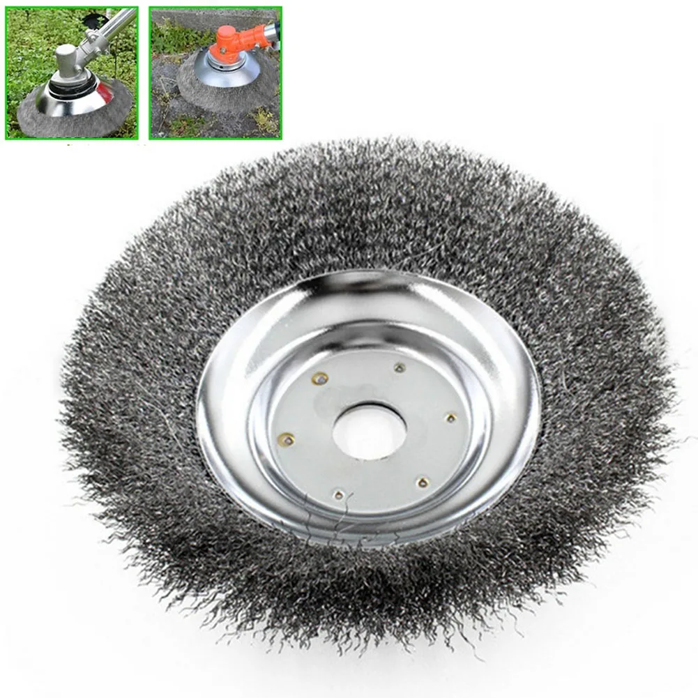 6/8inch Grass Trimmer Head Thin Steel Wire Brush Cutter Dust Removal Weeding Plate For Lawn Mower Bowl Wheel Garden Power Tool
6/8inch Grass Trimmer Head Thin Steel Wire Brush Cutter Dust Removal Weeding Plate For Lawn Mower Bowl Wheel Garden Power Tool