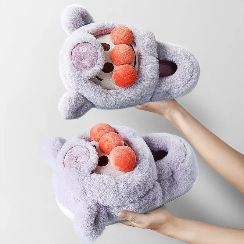 Women Fur Slippers Winter Cotton Cute Couple Plush Platform Winter Indoor Home Soft Room Slippers Women Warm Winter Shoes
Women Fur Slippers Winter Cotton Cute Couple Plush Platform Winter Indoor Home Soft Room Slippers Women Warm Winter Shoes