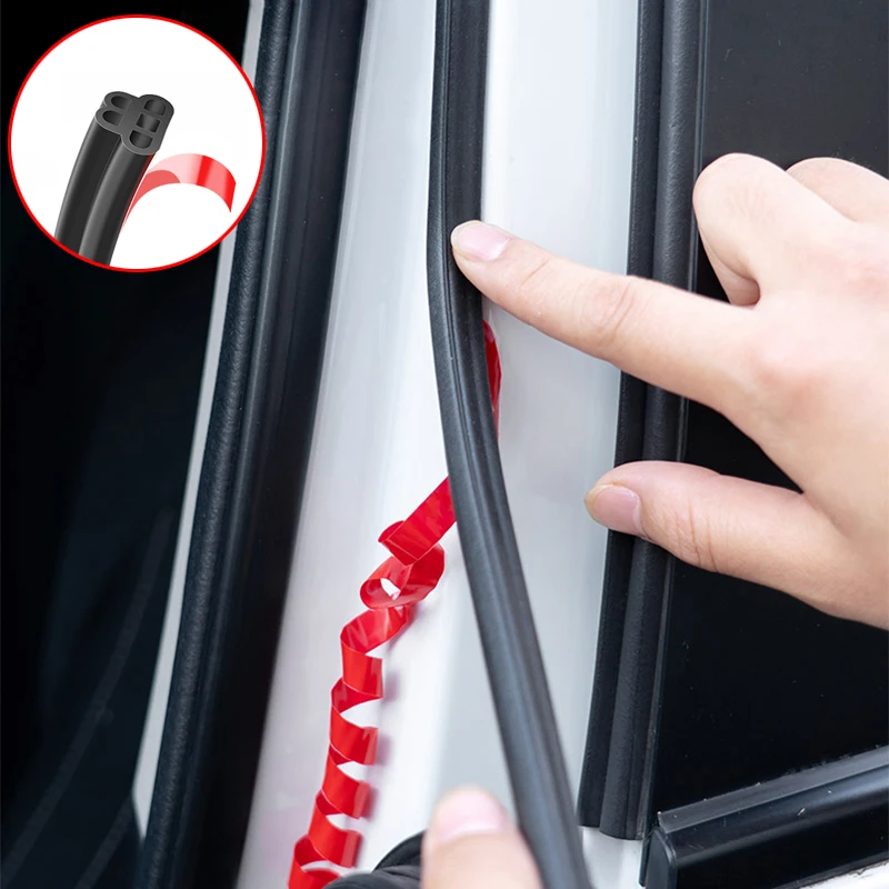 Car Door Sealing Strip Rubber Weatherstrip Edge Trim Noise Anti-collision Stickers Auto Door Seal Sound Insulation Accessories
Car Door Sealing Strip Rubber Weatherstrip Edge Trim Noise Anti-collision Stickers Auto Door Seal Sound Insulation Accessories