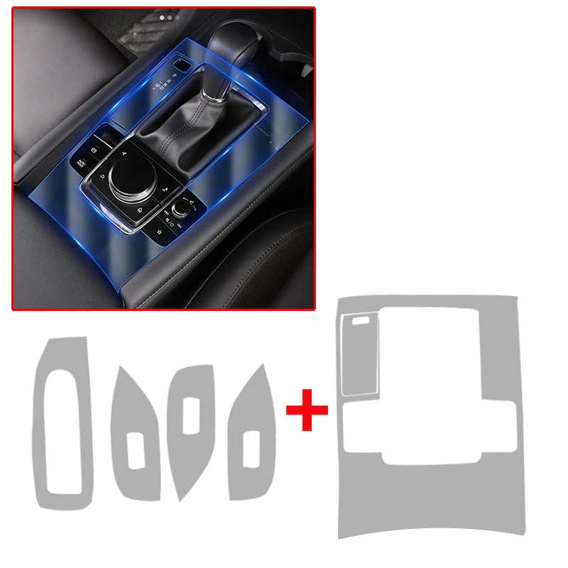 pcmos Interior Console Gear Shift Panel Cover For Mazda 3 2019-2020 Carbon Fiber Interior Mouldings Stickers Auto Accessories 
pcmos Interior Console Gear Shift Panel Cover For Mazda 3 2019-2020 Carbon Fiber Interior Mouldings Stickers Auto Accessories