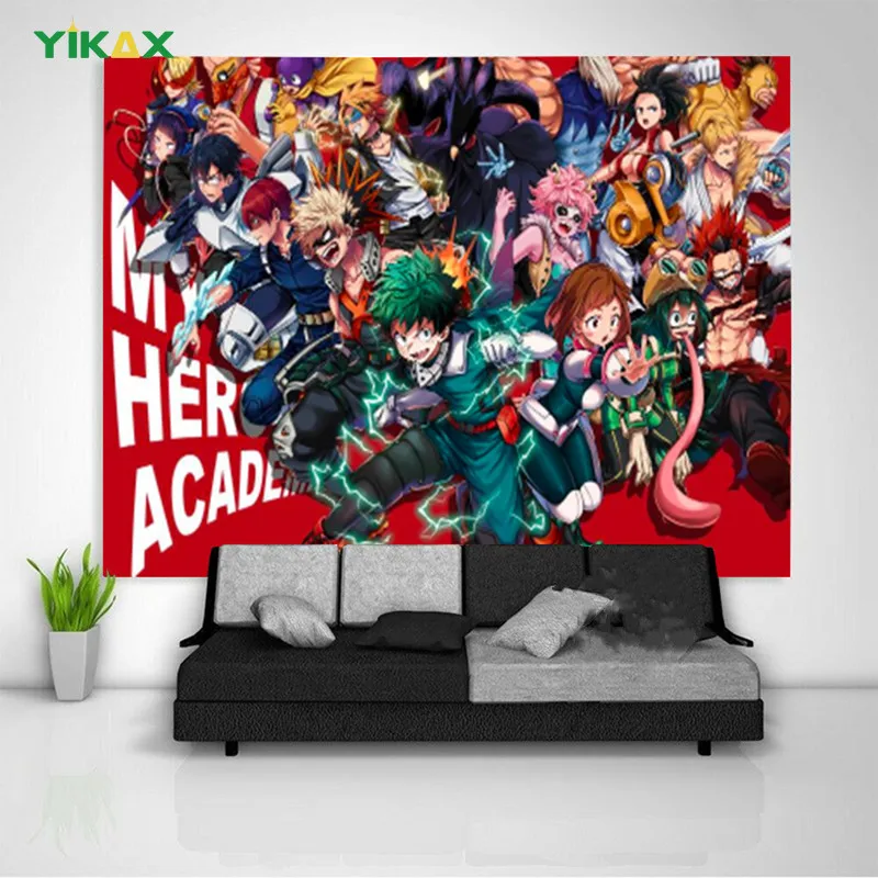 Tapestry Anime My Hero Academia Wall Hanging Blanket Aesthetic Japanese Cartoon Characters Bedroom Modern Home Decor Accessories
Tapestry Anime My Hero Academia Wall Hanging Blanket Aesthetic Japanese Cartoon Characters Bedroom Modern Home Decor Accessories