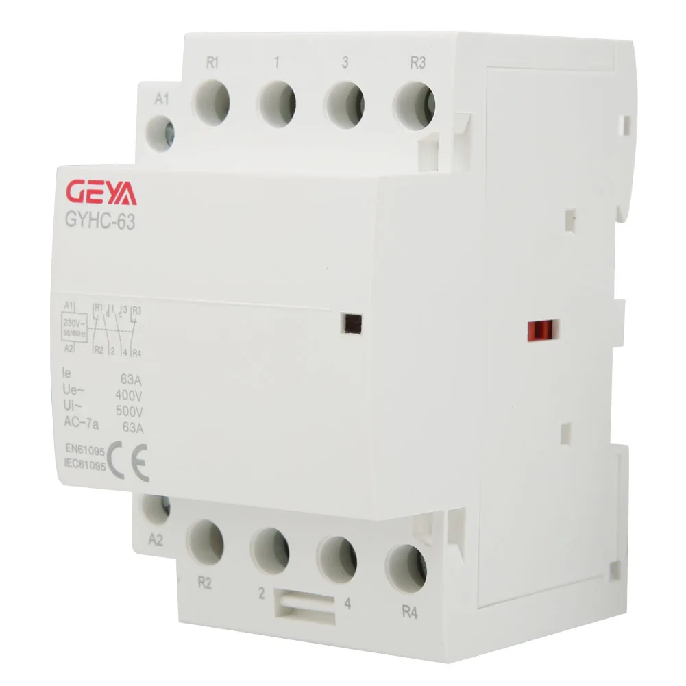 4P 63A 220V 50Hz Mini Household AC Contactor DIN Rail Mounting2NO 2NC Household Household
4P 63A 220V 50Hz Mini Household AC Contactor DIN Rail Mounting2NO 2NC Household Household