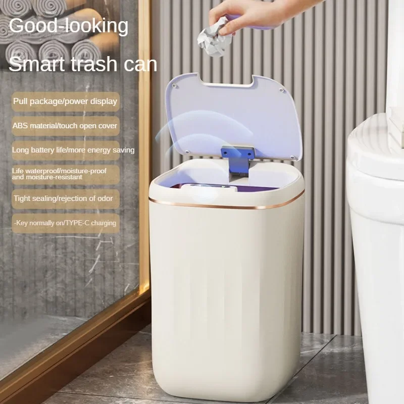 Household Intelligent Garbage Bin 24L Large Capacity Electronic Garbage Bin Fully Automatic Intelligent Sensing Garbage Bin
Household Intelligent Garbage Bin 24L Large Capacity Electronic Garbage Bin Fully Automatic Intelligent Sensing Garbage Bin