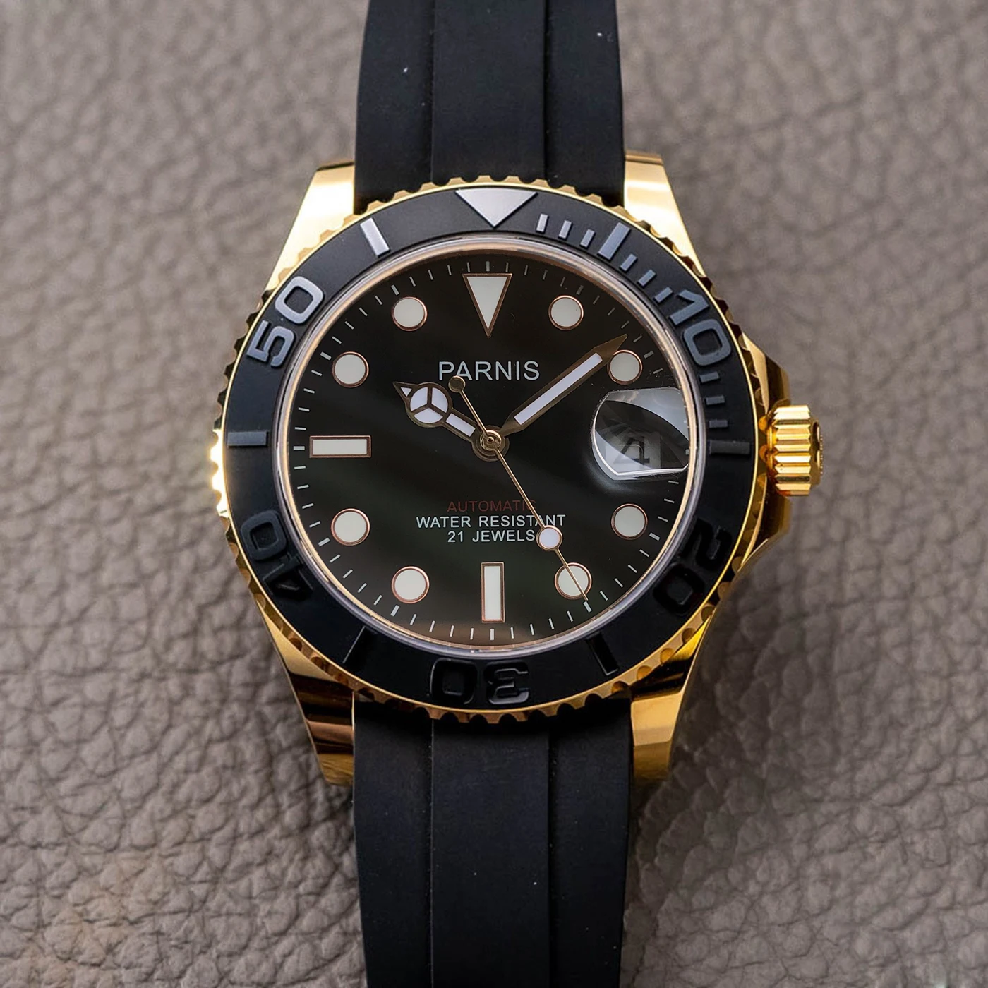 Parnis Men Watch Diver Miyota 8215 Sapphire Crystal Stainless Steel Bracelet Luminous Automatic Mechanical 40MM Men's Watches
Parnis Men Watch Diver Miyota 8215 Sapphire Crystal Stainless Steel Bracelet Luminous Automatic Mechanical 40MM Men's Watches