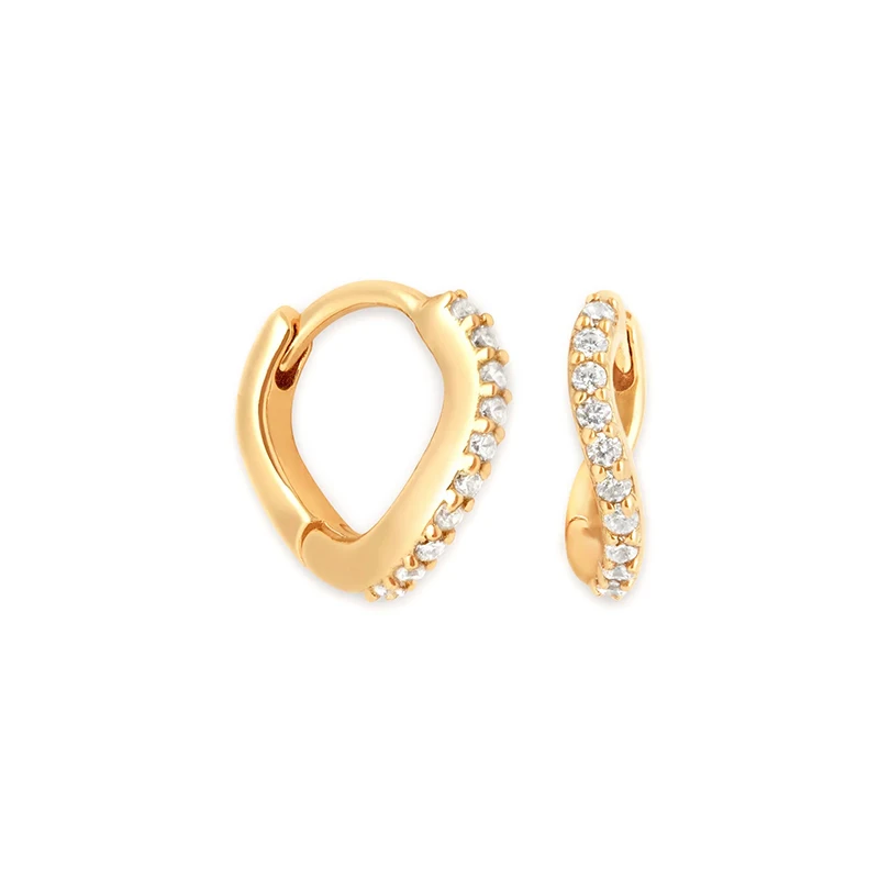 925 Sterling Silver Needle Lrregular Twist Zircon Hoop Earrings for Women Personality Metal Punk Earrings Fashion Jewelry 2023
925 Sterling Silver Needle Lrregular Twist Zircon Hoop Earrings for Women Personality Metal Punk Earrings Fashion Jewelry 2023
