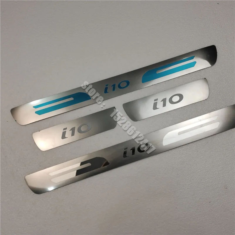 Car-styling high quality Stainless Steel Scuff Plate/Door Sill Door Sill Scuff Plate Welcome Pedal For Hyundai i10 2013-2021
Car-styling high quality Stainless Steel Scuff Plate/Door Sill Door Sill Scuff Plate Welcome Pedal For Hyundai i10 2013-2021