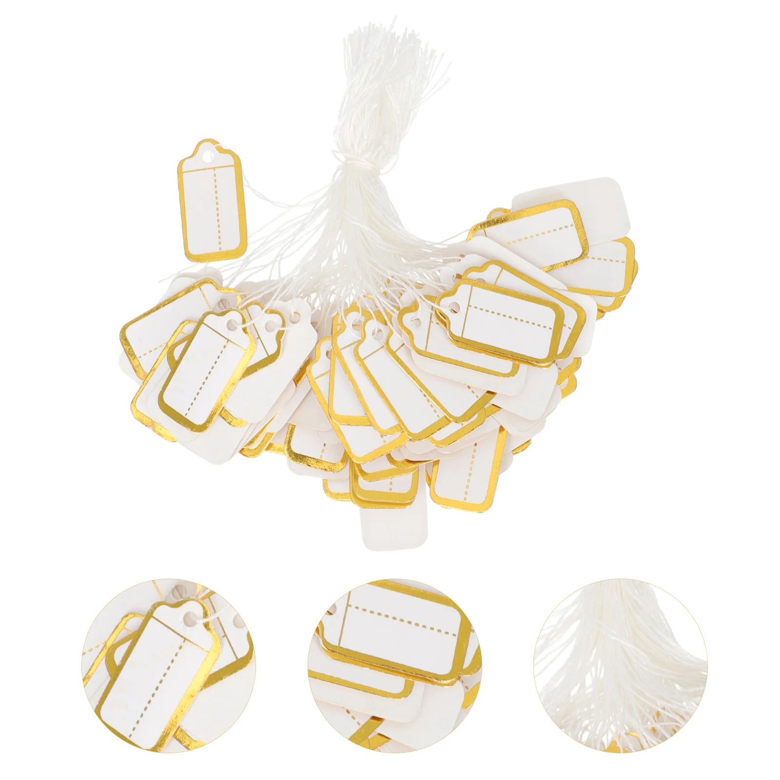 Tags Jewelry Label White Marking Display Garage Stores Writable Clothing Message Gift Tag String Consignment
Tags Jewelry Label White Marking Display Garage Stores Writable Clothing Message Gift Tag String Consignment