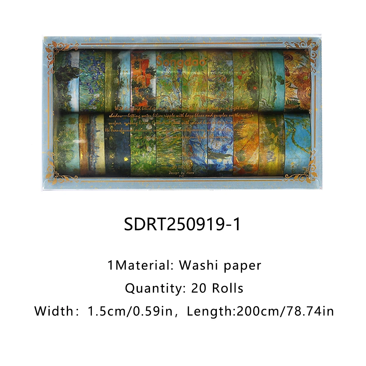 Набор Из 20 Рулонов Золотой Клейкой Ленты Васи С Винтажными Узорами Для Коллажей, Скрапбукинга И Декоративного Оформления
Набор Из 20 Рулонов Золотой Клейкой Ленты Васи С Винтажными Узорами Для Коллажей, Скрапбукинга И Декоративного Оформления