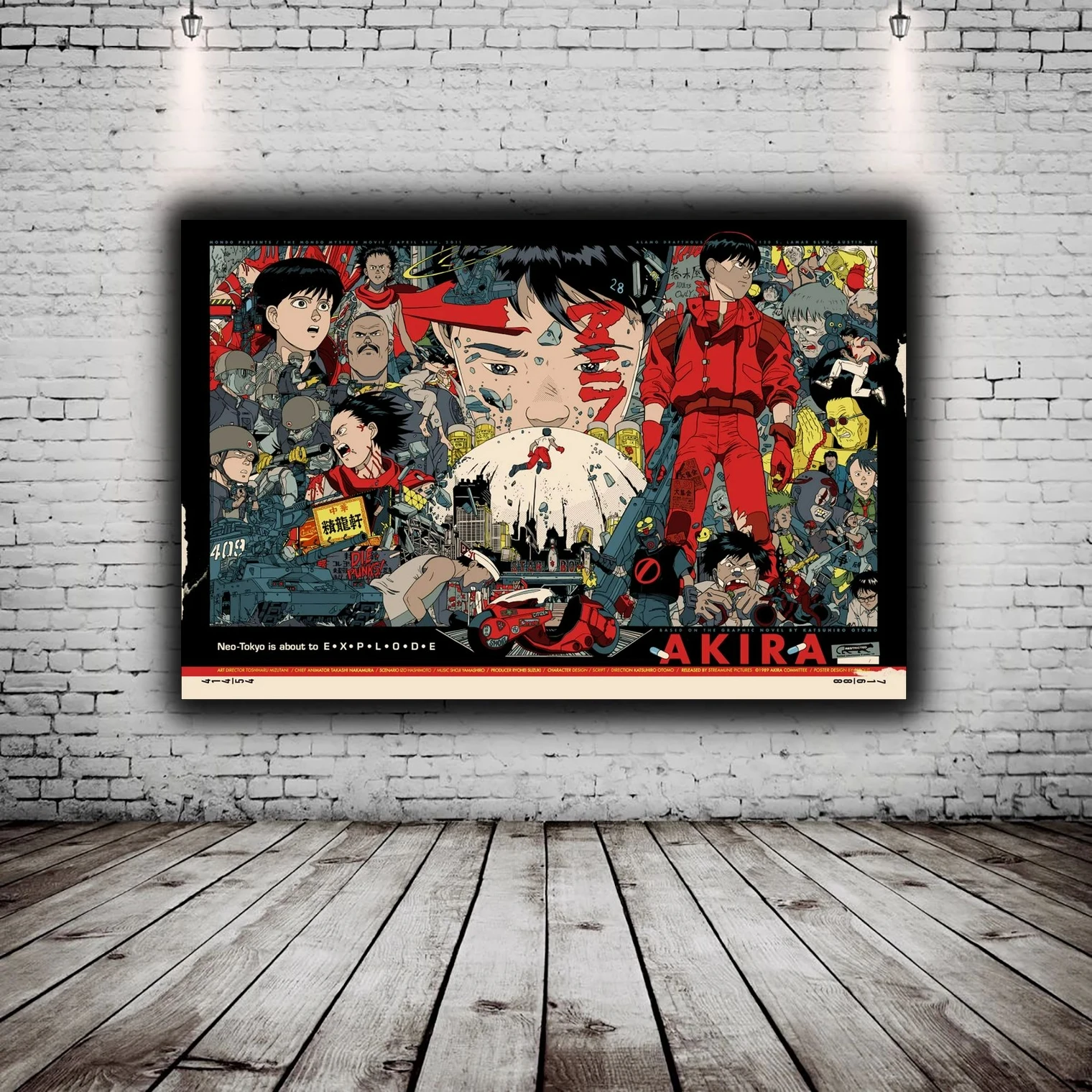 Akira 1988 анимационная манга японская Ретро Классическая художественная альтернатива фильму плакат печать художественное украшение на стену
Akira 1988 анимационная манга японская Ретро Классическая художественная альтернатива фильму плакат печать художественное украшение на стену