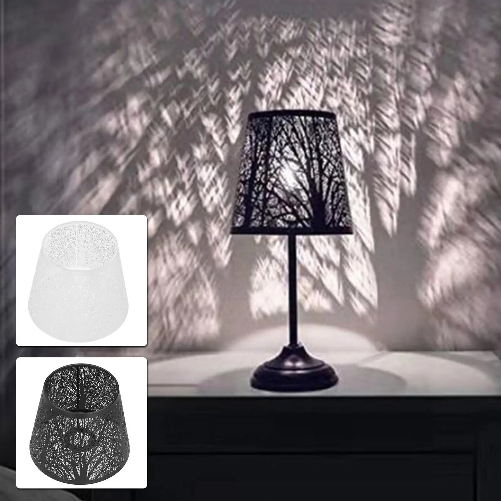 Modern Iron Tree Shadow Lampshade Lamp Cover Table Cover Accessory Light Chandelier Decor H1V3
Modern Iron Tree Shadow Lampshade Lamp Cover Table Cover Accessory Light Chandelier Decor H1V3