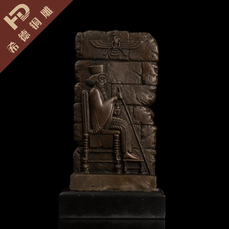 Bronze Statue Crafts Handmade Brass Ornaments Living Room Study Soft Outfit Iran Retro SculptureDS-375
Bronze Statue Crafts Handmade Brass Ornaments Living Room Study Soft Outfit Iran Retro SculptureDS-375