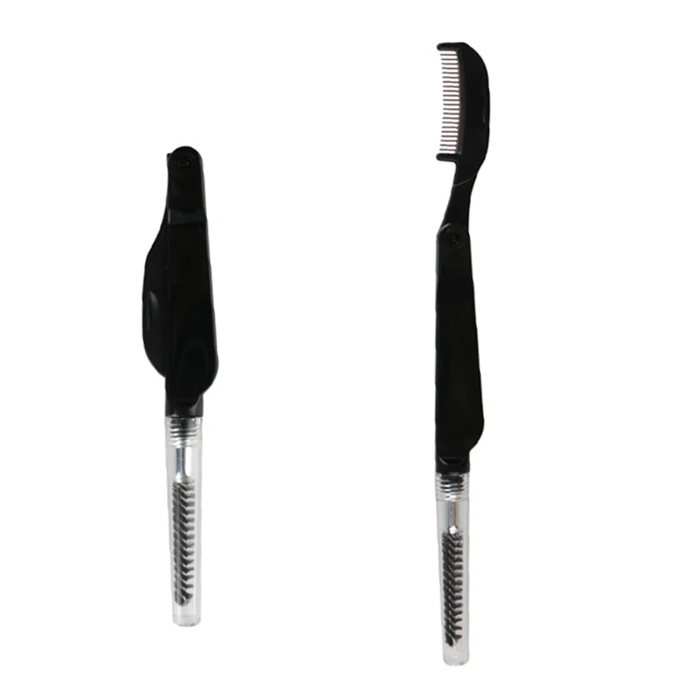 Comb Eyebrow Brush Eyelash Grooming Brow Makeup Folding Extension Mascara Tool Handlemetal Teeth Lash Applicator Dual Wands
Comb Eyebrow Brush Eyelash Grooming Brow Makeup Folding Extension Mascara Tool Handlemetal Teeth Lash Applicator Dual Wands