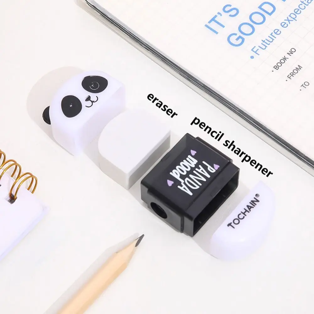 Less Rubber Debris Pencil Eraser Sharpener Panda Shape Writing Drawing Pencil Wiping Eraser Sketching Handwriting
Less Rubber Debris Pencil Eraser Sharpener Panda Shape Writing Drawing Pencil Wiping Eraser Sketching Handwriting
