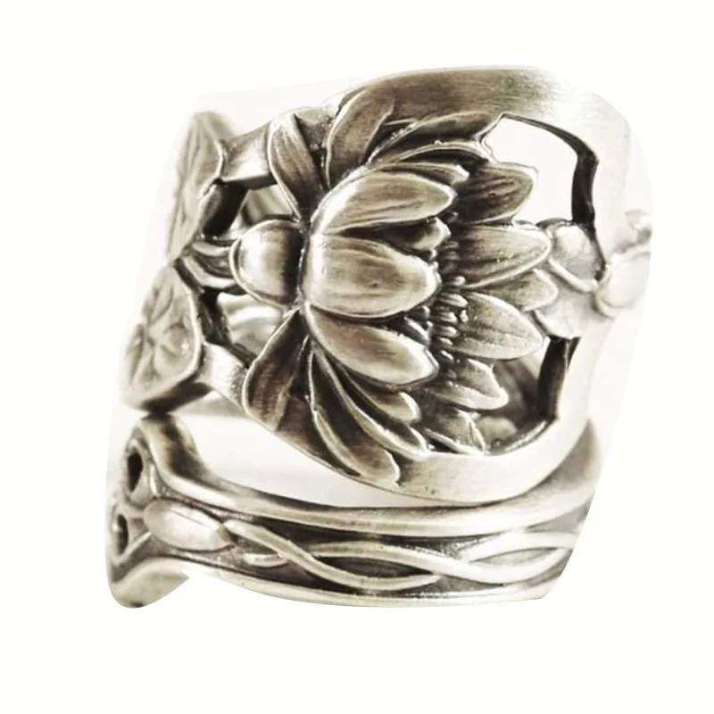New Retro Plant Flower Shape Ring Women's Fashion Rings Female Gifts Exaggerated Party Jewelry Metal Accessories
New Retro Plant Flower Shape Ring Women's Fashion Rings Female Gifts Exaggerated Party Jewelry Metal Accessories