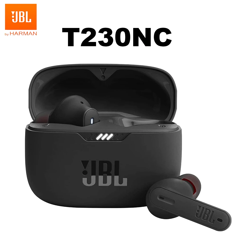 

JBL Tune 230NC TWS Noise Cancelling Earbuds T230NC Stereo Deep Bass Earphones Waterproof Headphones Smart Sport Headset with Mic