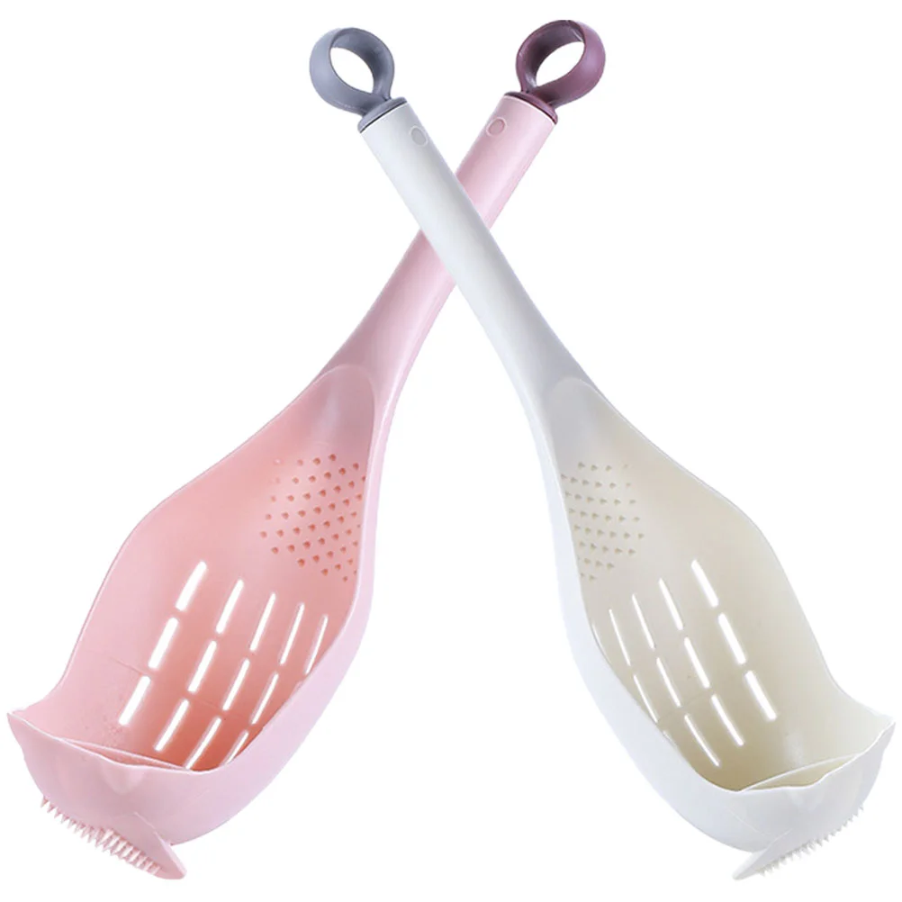 2pcs Slotted Colander Spoons Kitchen Cooking Tools Strainer Scoops Colander for Draining
2pcs Slotted Colander Spoons Kitchen Cooking Tools Strainer Scoops Colander for Draining