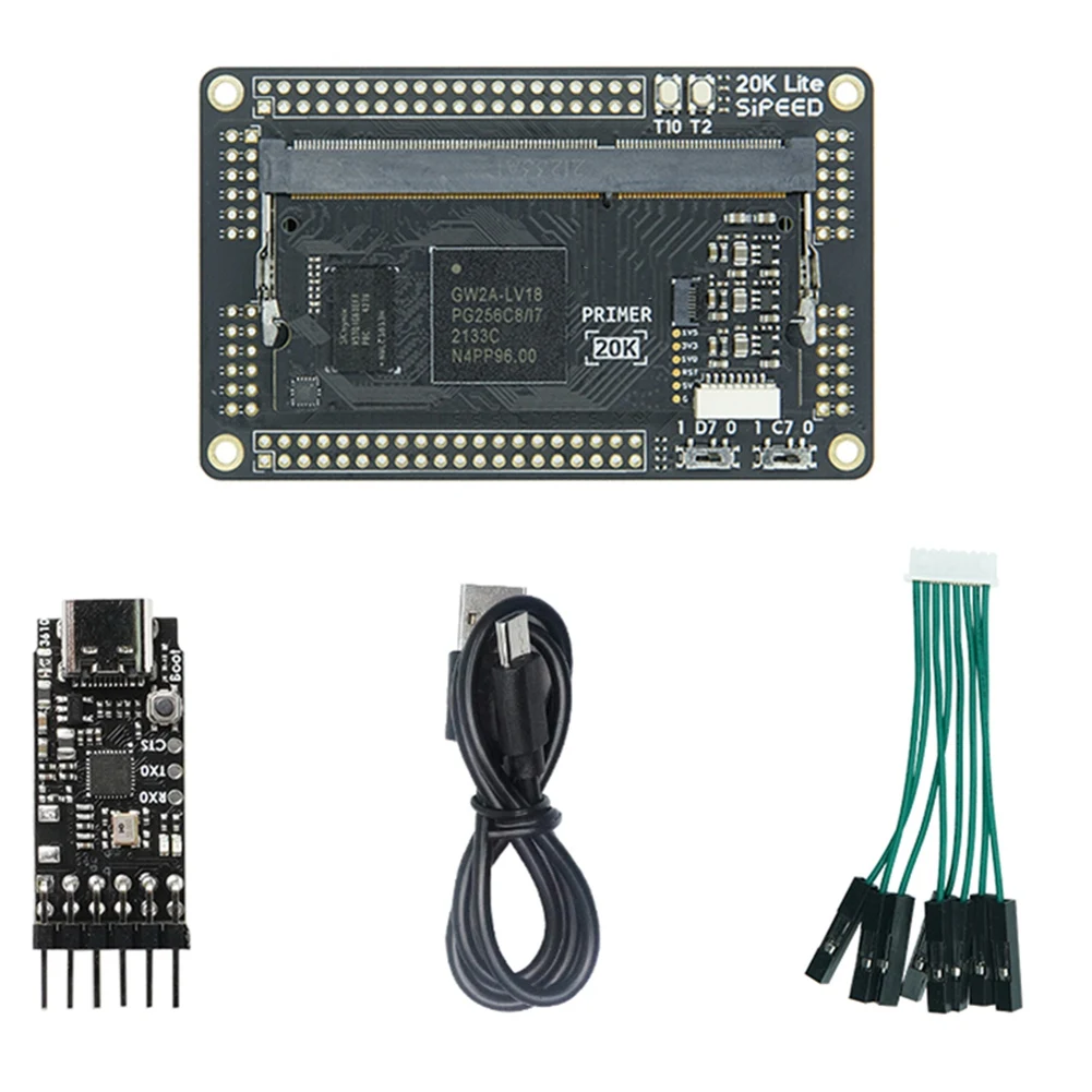 Для Sipeed Tang праймер 20K комплект материнской платы 128M DDR3 GOWIN GW2A FPGA GoAI Core Board, минимальная система
Для Sipeed Tang праймер 20K комплект материнской платы 128M DDR3 GOWIN GW2A FPGA GoAI Core Board, минимальная система