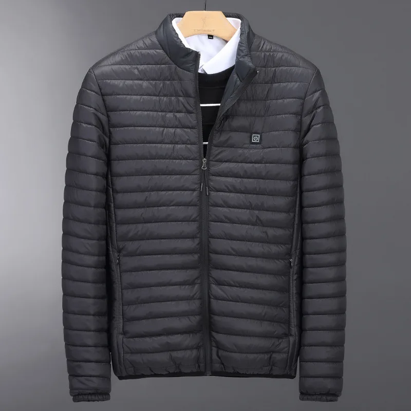 Men Parkas Winter Fashion Men's Heating Padded Jacket Winter Leisure Small Stand-up Collar Smart Heating Jacket Plus Size 5XL
Men Parkas Winter Fashion Men's Heating Padded Jacket Winter Leisure Small Stand-up Collar Smart Heating Jacket Plus Size 5XL