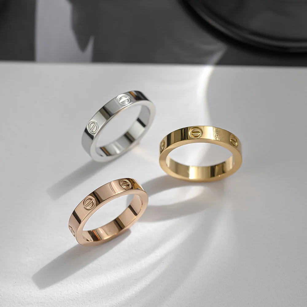 Корейская версия «ins one word nail diamond Tanium steel, простое кольцо для мужчин и женщин
Корейская версия «ins one word nail diamond Tanium steel, простое кольцо для мужчин и женщин