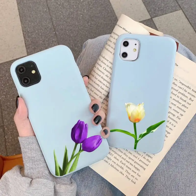 YNDFCNB Tulip Flower Phone Case Soft Solid Color for iPhone 11 12 13 mini pro XS MAX 8 7 6 6S Plus X XR
YNDFCNB Tulip Flower Phone Case Soft Solid Color for iPhone 11 12 13 mini pro XS MAX 8 7 6 6S Plus X XR