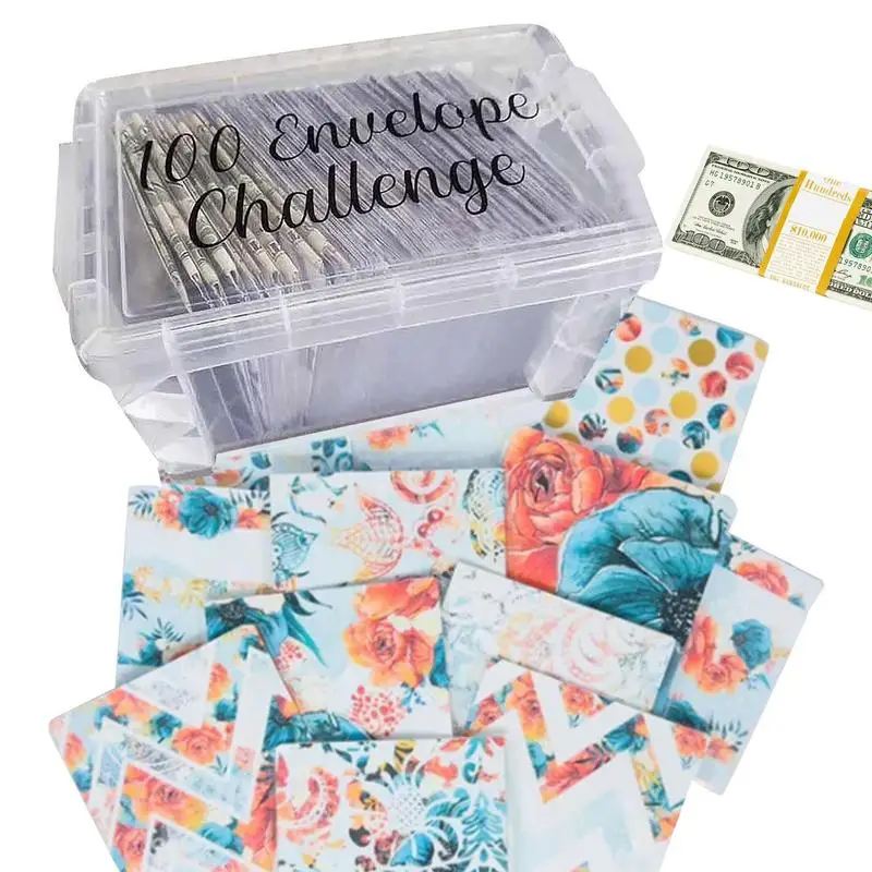 100 Day Envelope Challenge Kit 100-Days Saving Money Budget Planning Handbook Help Kids Learn To Save And Storage Box Ideal For
100 Day Envelope Challenge Kit 100-Days Saving Money Budget Planning Handbook Help Kids Learn To Save And Storage Box Ideal For