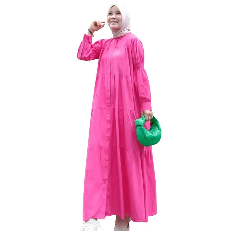 Abayas Muslim Dress For Women Puff Sleeve Ruffle Splice Robes Fashion New Solid Loose Turkey Kimono Muslim Shirt Maxi Dress 2022
Abayas Muslim Dress For Women Puff Sleeve Ruffle Splice Robes Fashion New Solid Loose Turkey Kimono Muslim Shirt Maxi Dress 2022