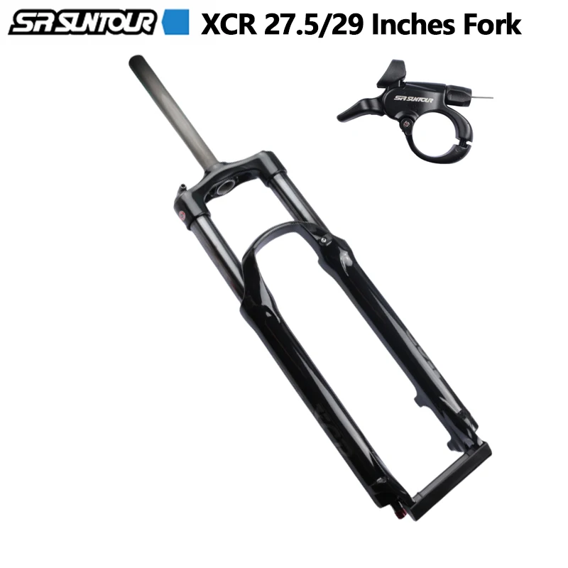 SUNTOUR XCR Front Fork Oil Spring Front Fork 27.5/29 Inches Front Stroke 100mm With Original Wire Control Black MTB Bicycle Fork
SUNTOUR XCR Front Fork Oil Spring Front Fork 27.5/29 Inches Front Stroke 100mm With Original Wire Control Black MTB Bicycle Fork