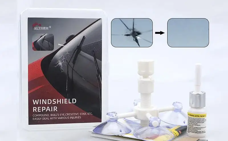 Universal Windshield Repair Kit High Quality Glass Repair Agent Car Supplies Tool High Recovery Window scratch auto accessories
Universal Windshield Repair Kit High Quality Glass Repair Agent Car Supplies Tool High Recovery Window scratch auto accessories