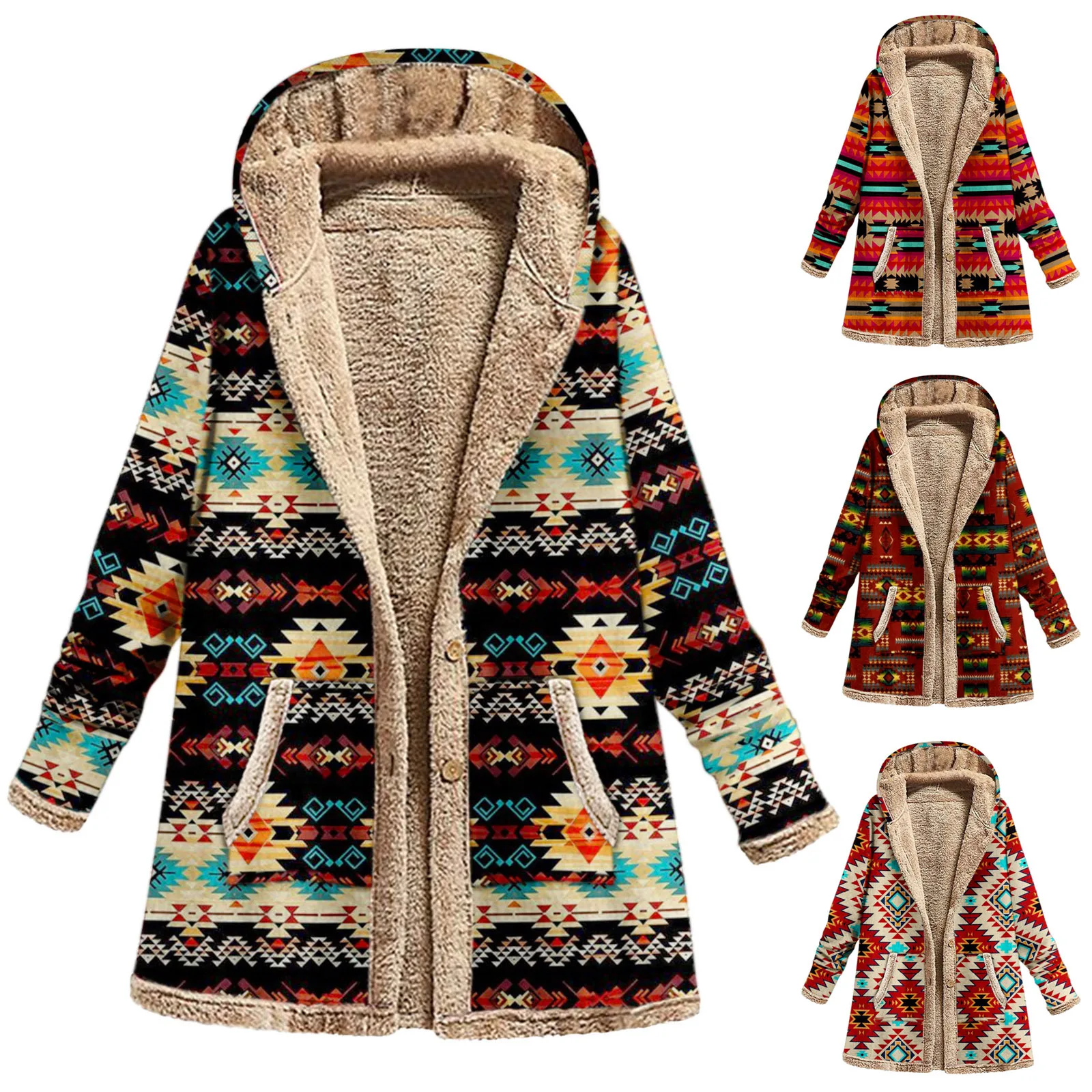 2022 Autumn Winter Hot Selling Cotton and Linen Printed Hooded Sweater Woman Warm Plush Jacket Women
2022 Autumn Winter Hot Selling Cotton and Linen Printed Hooded Sweater Woman Warm Plush Jacket Women