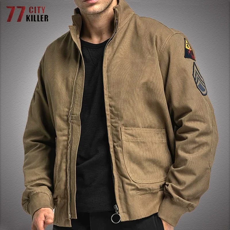 FURY Tank Jacket Men Tactics Military Flight Bomber Combat Jackets Casual Stand Collar Coat Chaqueta Hombre 6XL Autumn Spring
FURY Tank Jacket Men Tactics Military Flight Bomber Combat Jackets Casual Stand Collar Coat Chaqueta Hombre 6XL Autumn Spring