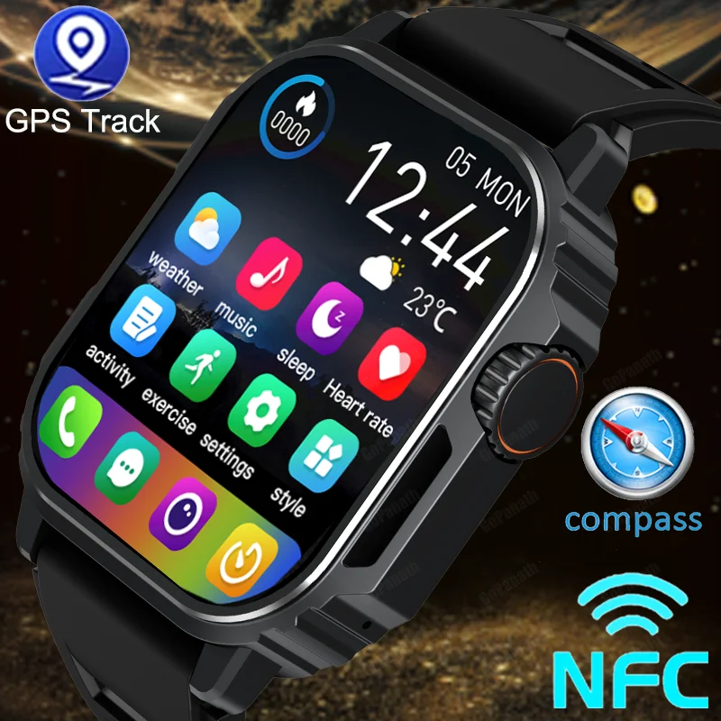 2023 New Men's Sports Smart Watch GPS Tracking NFC Access Card Heart Rate Monitoring Waterproof Women's Smart Watch for Xiaomi 
2023 New Men's Sports Smart Watch GPS Tracking NFC Access Card Heart Rate Monitoring Waterproof Women's Smart Watch for Xiaomi