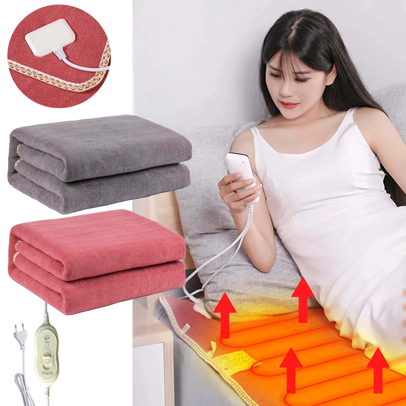 Электрическое одеяло с подогревом, мягкое и удобное одеяло с подогревом, удобный матрас, простыня с подогревом
Электрическое одеяло с подогревом, мягкое и удобное одеяло с подогревом, удобный матрас, простыня с подогревом