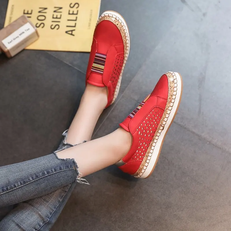 2023 New Women Slip on Sneakers Shallow Vulcanized Shoes Breathable Hollow Out Casual Ladies Shoes Woman Plus Red
2023 New Women Slip on Sneakers Shallow Vulcanized Shoes Breathable Hollow Out Casual Ladies Shoes Woman Plus Red