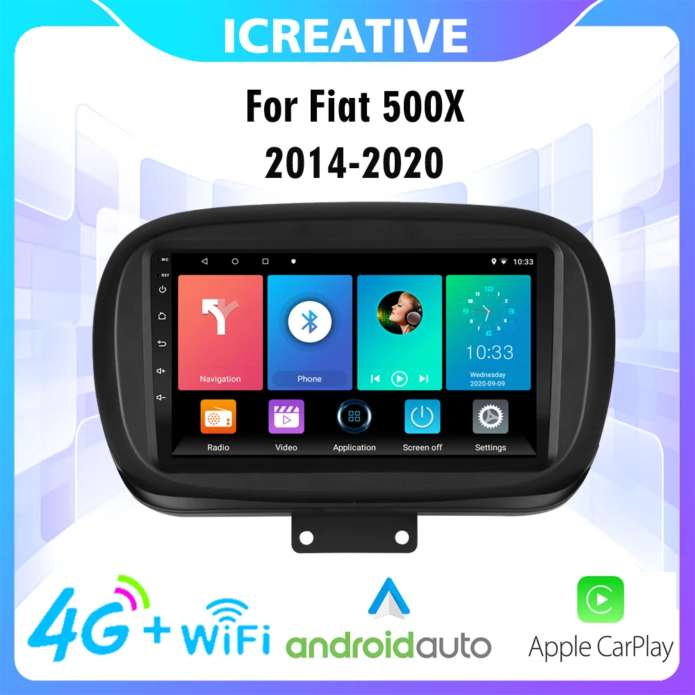 Android Car Multimedia Player 9 Inch 2 Din Navigation 4G Carplay GPS For Fiat 500X 500 X 2014 2015 2016 2017 2018 2019
Android Car Multimedia Player 9 Inch 2 Din Navigation 4G Carplay GPS For Fiat 500X 500 X 2014 2015 2016 2017 2018 2019