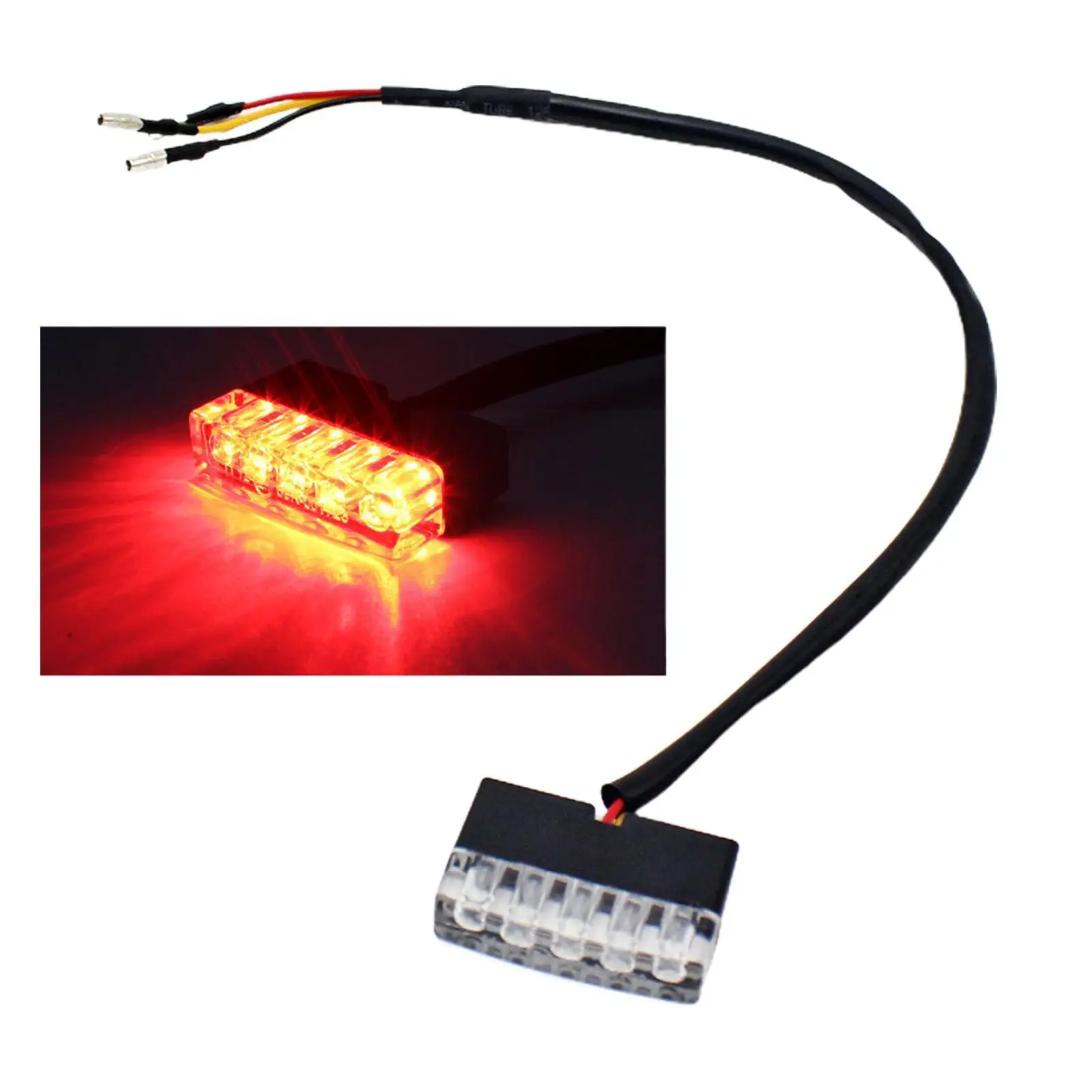 2w Motorcycle Scooter Atv Bike Red Rear Tail 12v Mini 5 Stop Consumption Lamp Brake Low Universal Led Light J8l2
2w Motorcycle Scooter Atv Bike Red Rear Tail 12v Mini 5 Stop Consumption Lamp Brake Low Universal Led Light J8l2