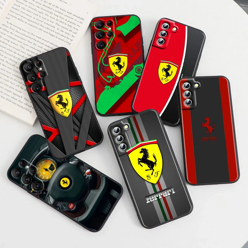 Luxury Ferrari Car For Samsung Galaxy S23 S22 S21 S20 Ultra Plus Pro S10 S9 S8 S7 4G 5G Silicone Soft Black Phone Case Fundas
Luxury Ferrari Car For Samsung Galaxy S23 S22 S21 S20 Ultra Plus Pro S10 S9 S8 S7 4G 5G Silicone Soft Black Phone Case Fundas