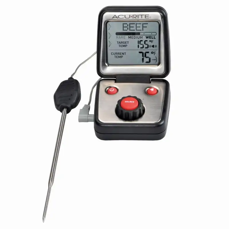 

Meat Thermometer with Probe for Grill, Smoker and Oven (00277A1) Digital clock Type k thermocouple Temperature meter Pid tempera