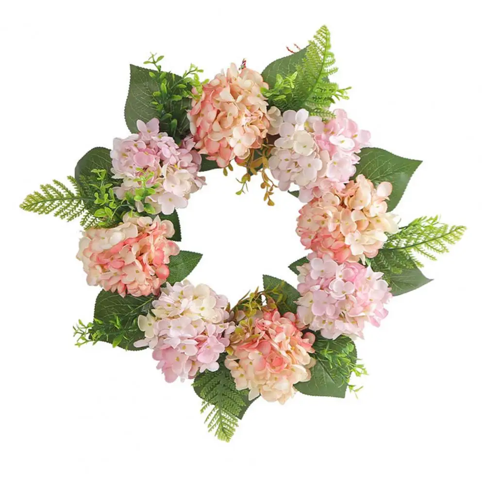 Delicate Wall Hanging Exquisite Workmanship Artificial Hydrangea Summer Wreath Reusable Hydrangea Wreath Home Accessory
Delicate Wall Hanging Exquisite Workmanship Artificial Hydrangea Summer Wreath Reusable Hydrangea Wreath Home Accessory