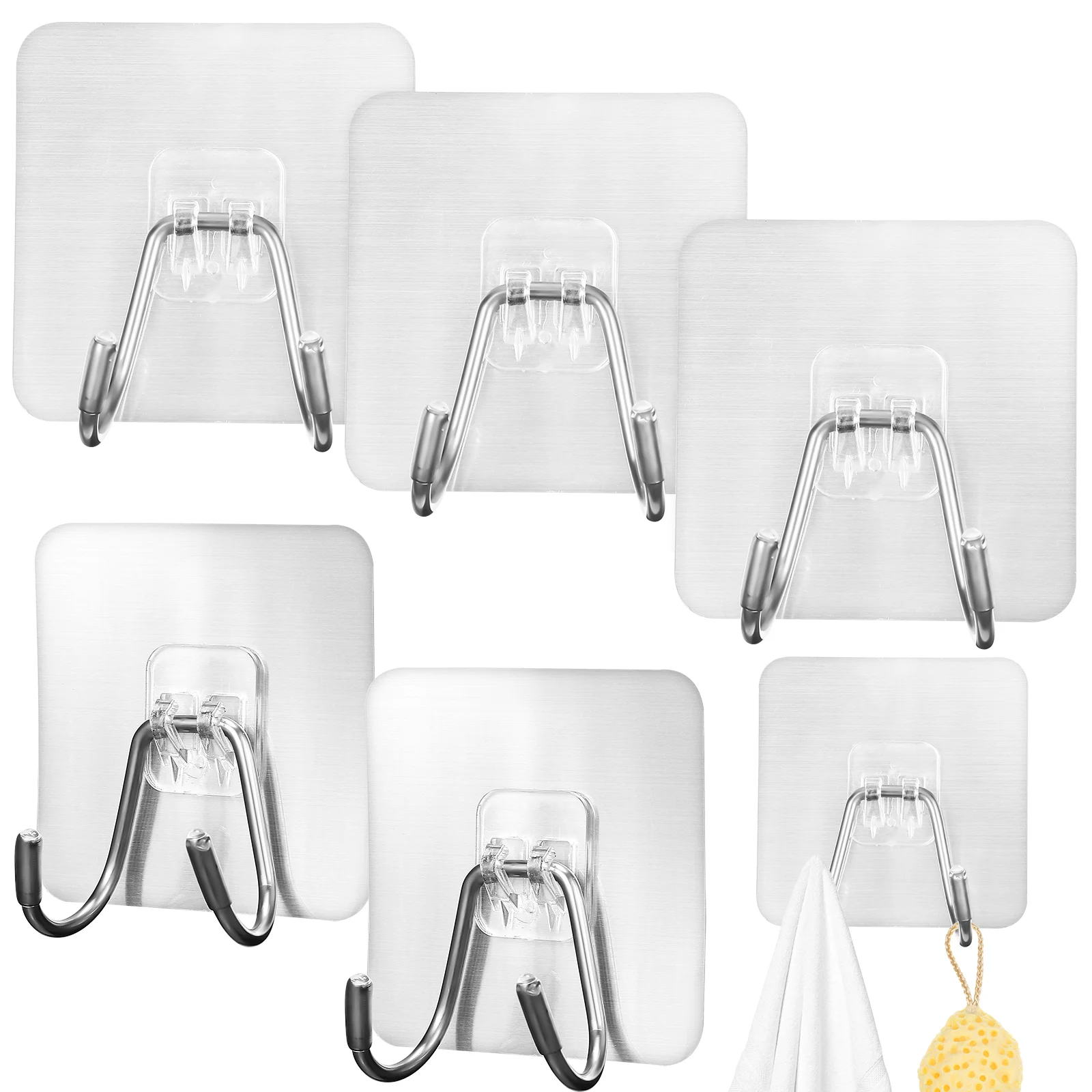 5 Pcs Coat Hooks Clear Adhesive Hooks Coats Decorative Wall Sticky Mounted Wall-mounted Hanging Coats
5 Pcs Coat Hooks Clear Adhesive Hooks Coats Decorative Wall Sticky Mounted Wall-mounted Hanging Coats